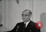 Standbild Lyndon Johnson Washington DC USA, 1964, aus Sekunde 58 historischem Filmmaterial Videoclip 65675024045