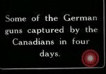 Standbild Schlacht von Hindenburg Line Frankreich, 1918, aus Sekunde 3 historischem Filmmaterial Videoclip 65675024094