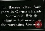 Image of Battle of Hindenberg Line France, 1918, second 8 stock footage video 65675024099