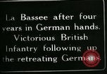 Image of Battle of Hindenberg Line France, 1918, second 9 stock footage video 65675024099