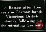 Image of Battle of Hindenberg Line France, 1918, second 13 stock footage video 65675024099