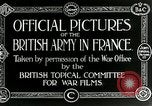 Image of Royal Field Artillery France, 1918, second 6 stock footage video 65675024100