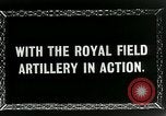 Image of Royal Field Artillery France, 1918, second 13 stock footage video 65675024100