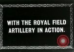 Image of Royal Field Artillery France, 1918, second 17 stock footage video 65675024100