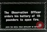 Image of Royal Field Artillery France, 1918, second 6 stock footage video 65675024101