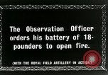 Image of Royal Field Artillery France, 1918, second 9 stock footage video 65675024101