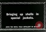 Image of Royal Field Artillery France, 1918, second 41 stock footage video 65675024101