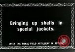 Image of Royal Field Artillery France, 1918, second 42 stock footage video 65675024101
