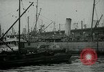 Standbild Armee Transport Service Piers in Hoboken New Jersey Hoboken New Jersey USA, 1918, aus Sekunde 5 historischem Filmmaterial Videoclip 65675024105