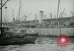 Standbild Armee Transport Service Piers in Hoboken New Jersey Hoboken New Jersey USA, 1918, aus Sekunde 7 historischem Filmmaterial Videoclip 65675024105