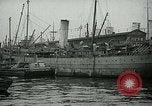 Standbild Armee Transport Service Piers in Hoboken New Jersey Hoboken New Jersey USA, 1918, aus Sekunde 13 historischem Filmmaterial Videoclip 65675024105