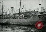 Standbild Armee Transport Service Piers in Hoboken New Jersey Hoboken New Jersey USA, 1918, aus Sekunde 16 historischem Filmmaterial Videoclip 65675024105