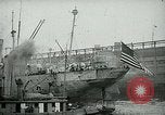 Standbild Armee Transport Service Piers in Hoboken New Jersey Hoboken New Jersey USA, 1918, aus Sekunde 35 historischem Filmmaterial Videoclip 65675024105