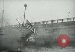 Standbild Armee Transport Service Piers in Hoboken New Jersey Hoboken New Jersey USA, 1918, aus Sekunde 41 historischem Filmmaterial Videoclip 65675024105