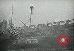 Standbild Armee Transport Service Piers in Hoboken New Jersey Hoboken New Jersey USA, 1918, aus Sekunde 48 historischem Filmmaterial Videoclip 65675024105