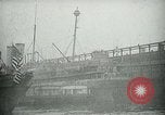 Standbild Armee Transport Service Piers in Hoboken New Jersey Hoboken New Jersey USA, 1918, aus Sekunde 50 historischem Filmmaterial Videoclip 65675024105