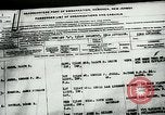 Image of Embarkation processing Hoboken New Jersey USA, 1918, second 38 stock footage video 65675024108