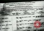 Image of Embarkation processing Hoboken New Jersey USA, 1918, second 41 stock footage video 65675024108