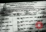 Image of Embarkation processing Hoboken New Jersey USA, 1918, second 42 stock footage video 65675024108