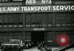 Image of Port of Embarkation Hoboken New Jersey USA, 1918, second 48 stock footage video 65675024109
