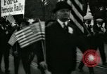 Standbild patriotischen Ford Rallye Dearborn Michigan  USA, 1917, aus Sekunde 23 historischem Filmmaterial Videoclip 65675024111