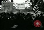 Standbild patriotischen Ford Rallye Dearborn Michigan  USA, 1917, aus Sekunde 40 historischem Filmmaterial Videoclip 65675024111