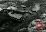 Image of Ford  M1918  tank gets stuck during testing Dearborn Michigan USA, 1918, second 6 stock footage video 65675024112