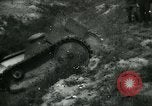 Image of Ford  M1918  tank gets stuck during testing Dearborn Michigan USA, 1918, second 41 stock footage video 65675024112