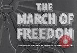 Standbild im März der Freiheit United States USA, 1939, aus Sekunde 14 historischem Filmmaterial Videoclip 65675024128