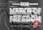 Standbild im März der Freiheit United States USA, 1939, aus Sekunde 22 historischem Filmmaterial Videoclip 65675024128