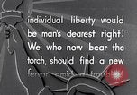 Standbild im März der Freiheit United States USA, 1939, aus Sekunde 58 historischem Filmmaterial Videoclip 65675024128