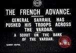 Image of French soldiers in Greece during World War I Macedonia Greece, 1916, second 4 stock footage video 65675024148