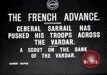 Image of French soldiers in Greece during World War I Macedonia Greece, 1916, second 7 stock footage video 65675024148