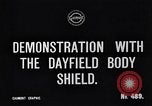 Immagine di Corpo Dayfield Shield Regno Unito, 1917, secondo 5 filmato di repertorio 65675024153