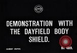 Immagine di Corpo Dayfield Shield Regno Unito, 1917, secondo 6 filmato di repertorio 65675024153