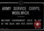 Standbild Armee Korps Woolwich London England, 1916, aus Sekunde 5 historischem Filmmaterial Videoclip 65675024158