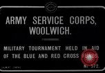 Standbild Armee Korps Woolwich London England, 1916, aus Sekunde 7 historischem Filmmaterial Videoclip 65675024158