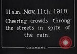 Standbild Armistice Day London England Vereinigtes Königreich, 1918, aus Sekunde 4 historischem Filmmaterial Videoclip 65675024160