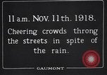 Standbild Armistice Day London England Vereinigtes Königreich, 1918, aus Sekunde 6 historischem Filmmaterial Videoclip 65675024160