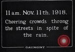 Standbild Armistice Day London England Vereinigtes Königreich, 1918, aus Sekunde 9 historischem Filmmaterial Videoclip 65675024160