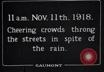 Standbild Armistice Day London England Vereinigtes Königreich, 1918, aus Sekunde 10 historischem Filmmaterial Videoclip 65675024160