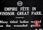 Image Empire fete Windsor Park en Angleterre, 1917, de la seconde 3 séquences d'archives historiques vidéo 65675024164