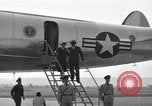 Image of President and Mrs Eisenhower attend funeral State College Pennsylvania USA, 1954, second 34 stock footage video 65675024189