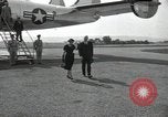 Image of President and Mrs Eisenhower attend funeral State College Pennsylvania USA, 1954, second 40 stock footage video 65675024189