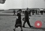 Image of President and Mrs Eisenhower attend funeral State College Pennsylvania USA, 1954, second 45 stock footage video 65675024189