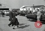 Image of President and Mrs Eisenhower attend funeral State College Pennsylvania USA, 1954, second 49 stock footage video 65675024189