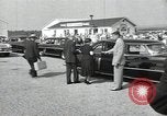 Image of President and Mrs Eisenhower attend funeral State College Pennsylvania USA, 1954, second 52 stock footage video 65675024189