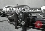 Image of President and Mrs Eisenhower attend funeral State College Pennsylvania USA, 1954, second 53 stock footage video 65675024189