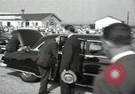 Image of President and Mrs Eisenhower attend funeral State College Pennsylvania USA, 1954, second 57 stock footage video 65675024189