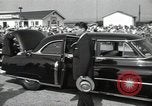 Image of President and Mrs Eisenhower attend funeral State College Pennsylvania USA, 1954, second 59 stock footage video 65675024189